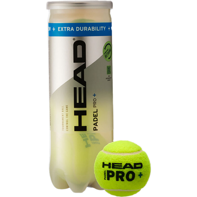 HEAD PRO + padelballen padel ballen